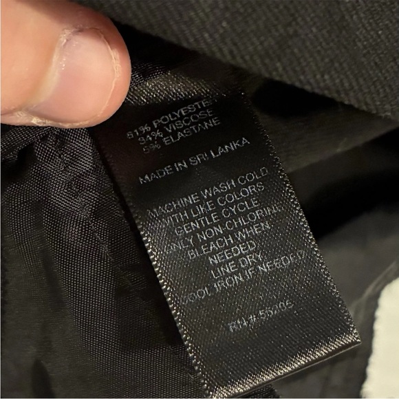 Express Editor Bootcut Pants 6 Black Workwear Office Career Corporate Staple - Picture 4 of 9